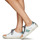 Pantofi Femei Pantofi sport Casual Meline NKC166 Alb / Roz / Albastru