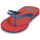 Pantofi Băieți  Flip-Flops Quiksilver MOLOKAI YOUTH Roșu / Albastru