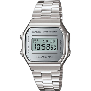 Ceasuri & Bijuterii Bărbați Ceasuri Digitale Casio A168WEM-7EF, Quartz, 36mm, 3ATM Argintiu