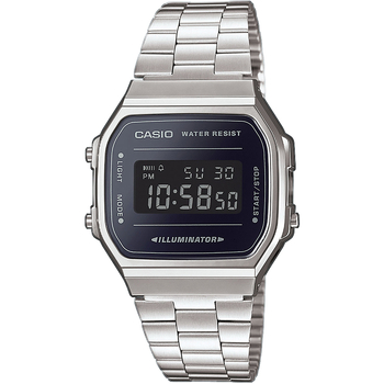Ceasuri & Bijuterii Bărbați Ceasuri Digitale Casio A168WEM-1EF, Quartz, 36mm, 3ATM Argintiu