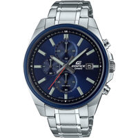 Ceasuri & Bijuterii Bărbați Ceasuri Analogice Casio EFV-610DB-2AVUEF, Quartz, 43mm, 10ATM Argintiu