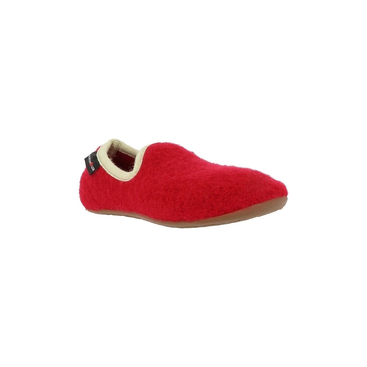 Pantofi Femei Papuci de casă Haflinger EVEREST CHARLIE roșu