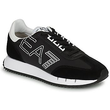 Pantofi Pantofi sport Casual Emporio Armani EA7 BLACK&WHITE VINTAGE Negru / Alb