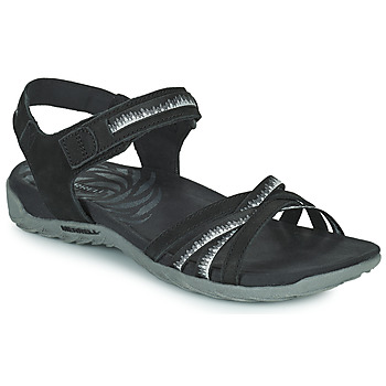 Pantofi Femei Sandale sport Merrell TERRAN 3 CUSH CROSS - BLACK Negru