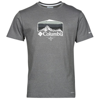 Îmbracaminte Bărbați Tricouri mânecă scurtă Columbia Thistletown Hills  Graphic Short Sleeve City / Grey / Heather / Hikers / Grafic