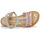 Pantofi Fete Sandale Kickers DIAMANTO Roz / Galben