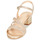 Pantofi Femei Sandale Cosmo Paris ZEDI-GLIT Platyna