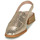 Pantofi Femei Sandale Wonders C-6813-ASTRO Auriu
