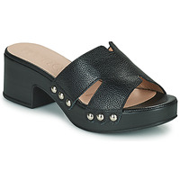 Pantofi Femei Papuci de vară Wonders D-8821-WILD Negru