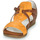 Pantofi Femei Sandale Regard BESSAC V4 BUBBLE MAIS Maro / Galben