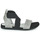 Pantofi Femei Sandale Regard BONNO V2 KATARINA WHITE Negru / Argintiu