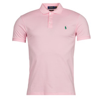 Îmbracaminte Bărbați Tricou Polo mânecă scurtă Polo Ralph Lauren K221SC52 Roz / Carmel / Pink