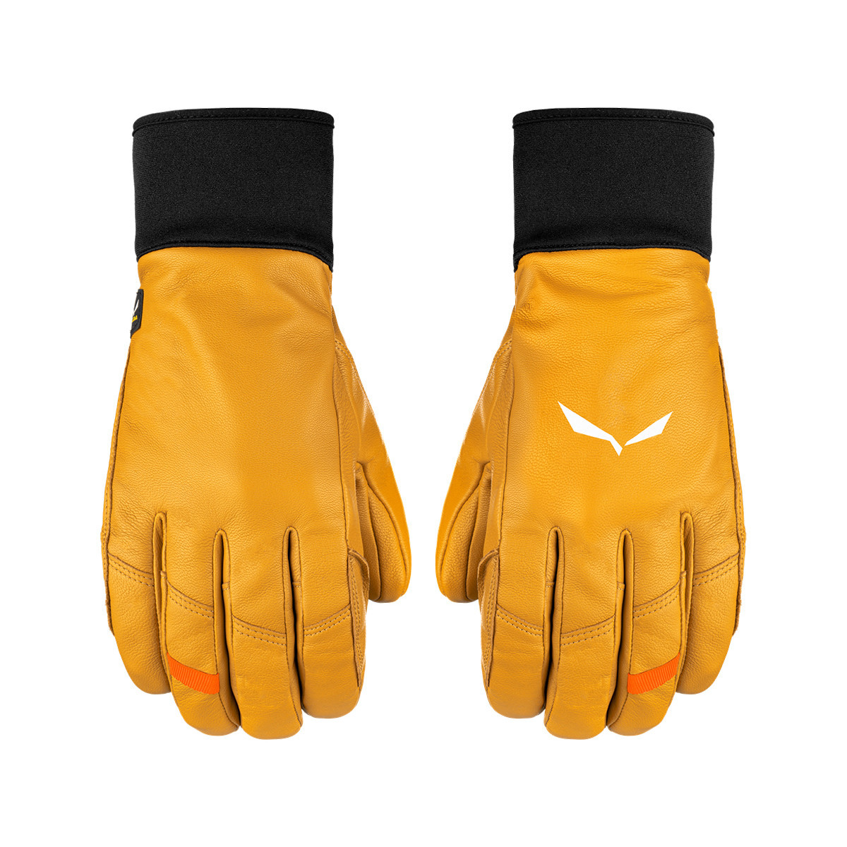 Accesorii textile Manusi Salewa Full Leather Glove 27288-2501 portocaliu