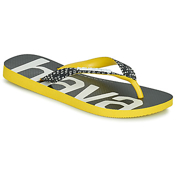 Pantofi  Flip-Flops Havaianas TOP LOGOMANIA MID TECH Black / White
