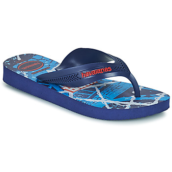 Pantofi Băieți  Flip-Flops Havaianas KIDS MAX MARVEL Red / Blue