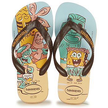 Pantofi Copii  Flip-Flops Havaianas KIDS TOP BOB SPONGE  multicolor