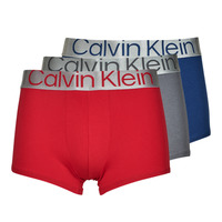 Lenjerie intimă Bărbați Boxeri Calvin Klein Jeans TRUNK X3 Albastru / Gri / Roșu