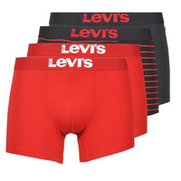 Lenjerie intimă Bărbați Boxeri Levi's SOLID BASIC X4 Roșu / Negru
