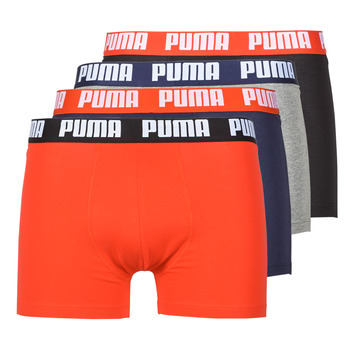 Lenjerie intimă Bărbați Boxeri Puma PUMA BASIC X4 Albastru / Negru / Roșu / Gri