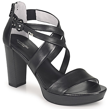 Pantofi Femei Sandale
 NeroGiardini E218606D-100 Negru