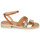Pantofi Femei Sandale NeroGiardini E218673D-660 Maro / Auriu