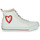 Pantofi Femei Pantofi sport stil gheata Desigual BETA HEART Alb / Roșu