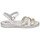 Pantofi Fete Sandale Citrouille et Compagnie IZOEGL Alb / Auriu