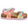 Pantofi Fete Sandale Citrouille et Compagnie ARCENCIEL Roz / Multicolor