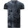 Îmbracaminte Bărbați Tricouri mânecă scurtă Ed Hardy Los tigre t-shirt black Negru