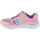 Pantofi Fete Pantofi sport Casual Skechers Jumpsters Radiant Swirl roz