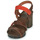 Pantofi Femei Sandale Art I WISH Maro / Roșu