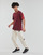 Îmbracaminte Bărbați Tricouri mânecă scurtă adidas Performance FI 3 Stripes Tee Shadow / Red