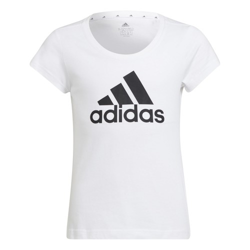 Îmbracaminte Fete Tricouri mânecă scurtă Adidas Sportswear FEDELINE Alb
