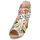 Pantofi Femei Sandale Laura Vita ALBANE 04 Alb / Multicolor