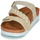 Pantofi Femei Papuci de vară Gioseppo ARDEA Bej / Auriu