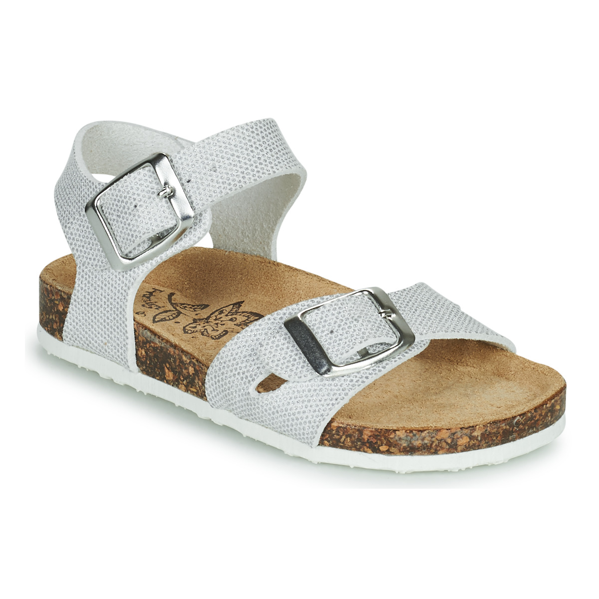 Pantofi Fete Sandale Primigi 1929100-C Alb / Glitter