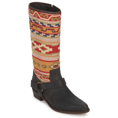 Pantofi Femei Cizme casual Sancho Boots CROSTA TIBUR GAVA  maro-roșu