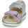 Pantofi Fete Sandale Clarks Roam Wing T. Argintiu / Violet