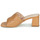 Pantofi Femei Papuci de vară Tosca Blu CHIOGGIA Coniac