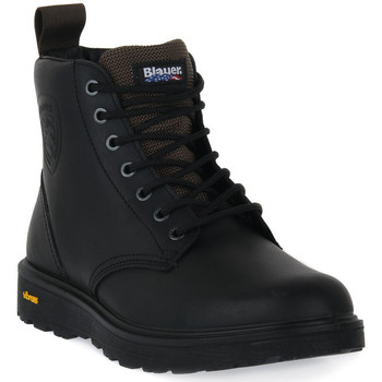 Pantofi Bărbați Cizme Blauer BLK GUANTANAMO 6 Negru