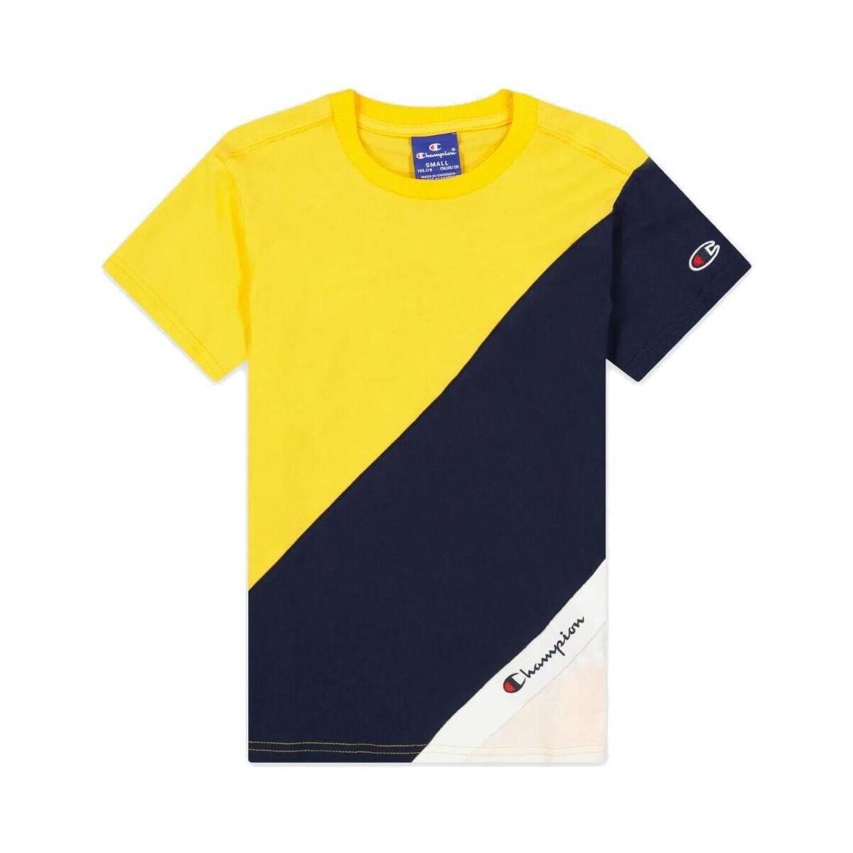 Îmbracaminte Băieți Tricouri mânecă scurtă Champion  galben