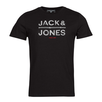 Îmbracaminte Bărbați Tricouri mânecă scurtă Jack & Jones JCOGALA Negru
