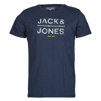 Îmbracaminte Bărbați Tricouri mânecă scurtă Jack & Jones JCOGALA Albastru