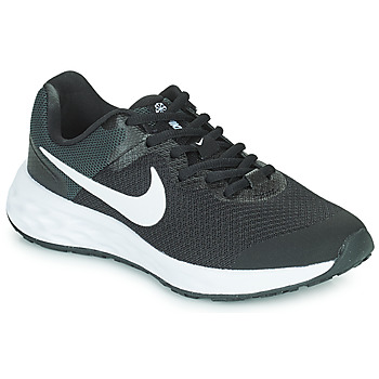 Pantofi Copii Multisport Nike Nike Revolution 6 Negru / Alb