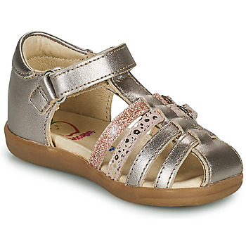 Pantofi Fete Sandale
 Shoo Pom PIKA SPART Argintiu / Roz