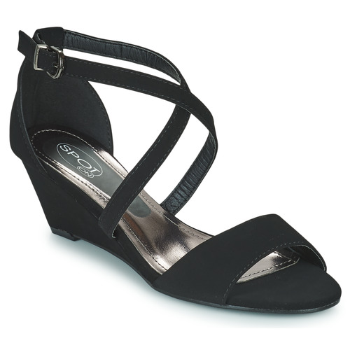 Pantofi Femei Sandale Spot on F10850-AO Negru