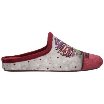 Pantofi Femei Papuci de casă Calzamur 6700293 BURDEOS Mujer Burdeos roșu