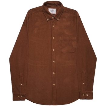 Portuguese Flannel Lobo Shirt - Brown Maro