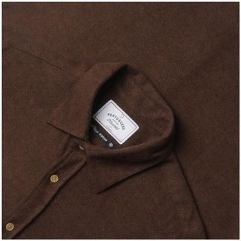 Portuguese Flannel Teca Shirt - Brown Maro