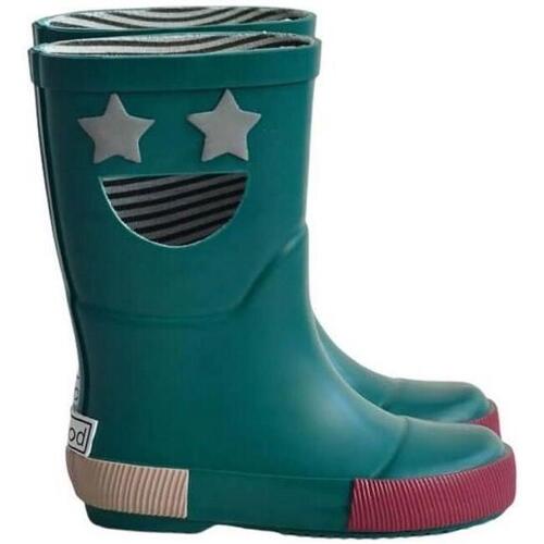 Pantofi Copii Cizme Boxbo Wistiti Star Baby Boots - Green verde